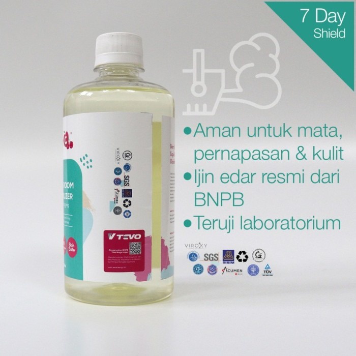 Berry C - Air and Room Sterilizer (Liquid Fogging Refill) 500ml