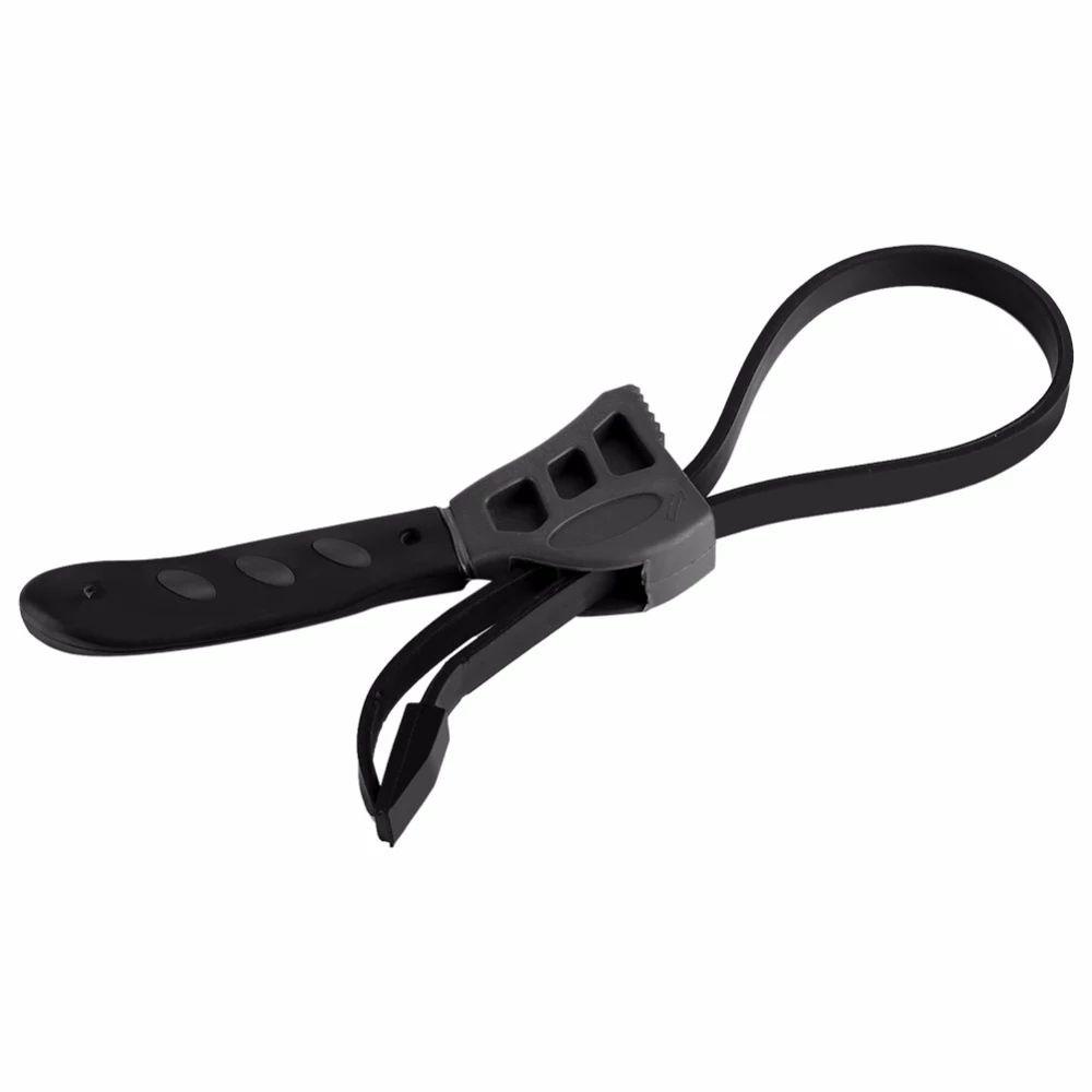 POPULAR Populer Kunci Pipa Tutup Toples Universal Mengencangkan Gemburkan Filter Minyak Rubber Strap Wrench