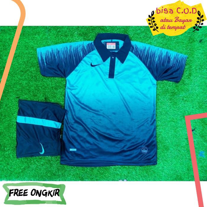 [COD]1107 BAJU FUTSAL / BAJU KAOS BOLA PRIA MURAH NIKE GRADASI KERAH TURKISH IMPORT GRADE ORI