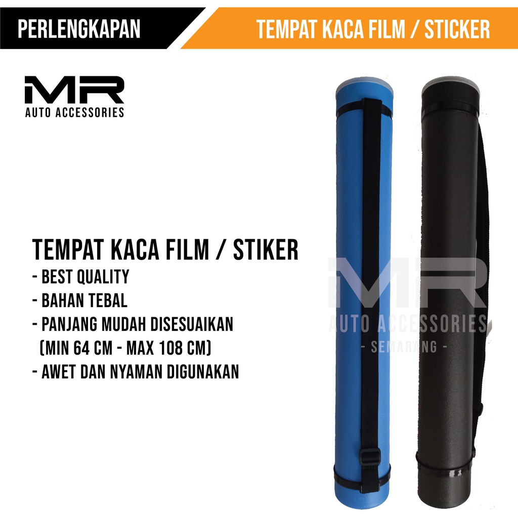 Tas Tabung Kaca Film / Kaca Film Storage / Tempat Kaca Film / Sticker