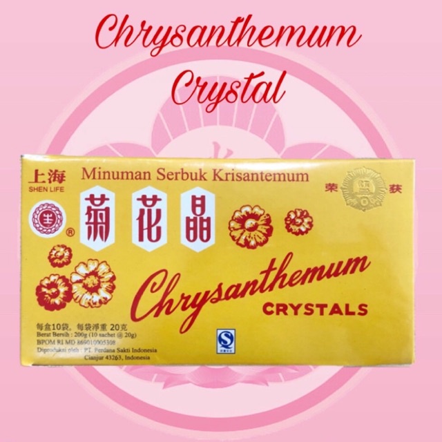 

Chrysanthemum Crystals Minuman Serbuk Krisantemum 200gr