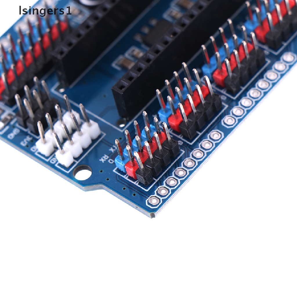 (lsingers1) Nano I / O Modul sensor shield expansion Untuk arduino r3 nano