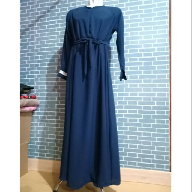 Gamis Wollycrape Ori Naura