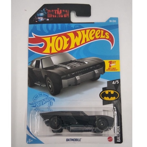 BATMOBILE Hitam | Diecast Terbaru Lot A 2022 Hot Wheels HW Hotwheels Mobil Mainan Anak