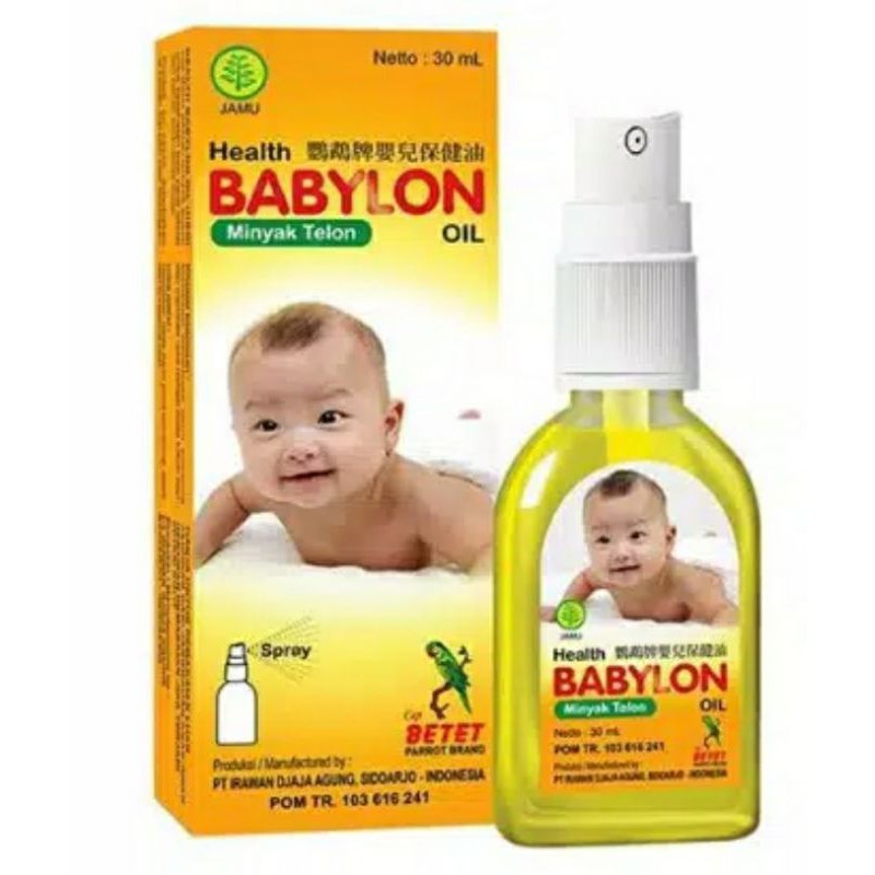 BABYLON MINYAK TELON OIL SPRAY 30 ML Cap BETET