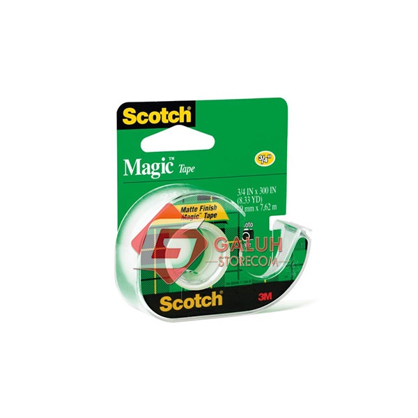 

3M Scotch Magic Tape / Solasi / Isolasi With Dispenser