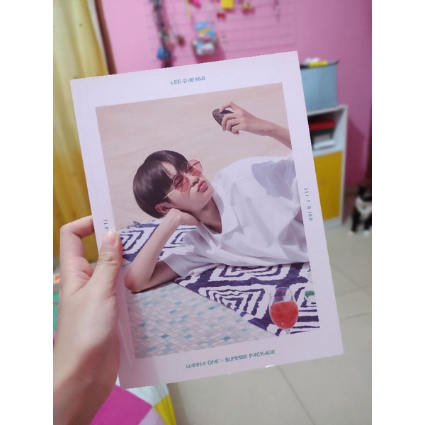 Official Photobook Daehwi Wannaone Summer Package