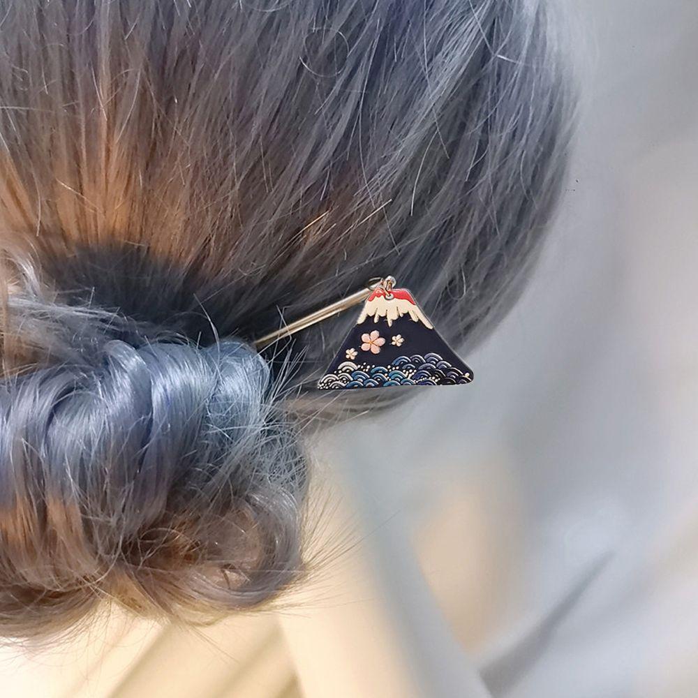 SKJK   Rambut Cina Stik Pengantin Lucu Bunga Cherry Liontin Ikan Rambut Sumpit