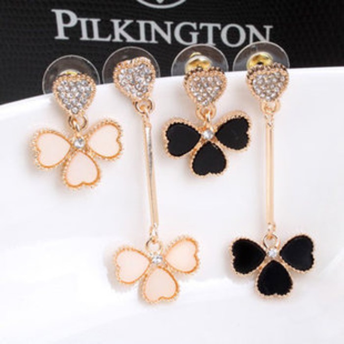 Anting Bunga Panjang Pendek Fashion Korean