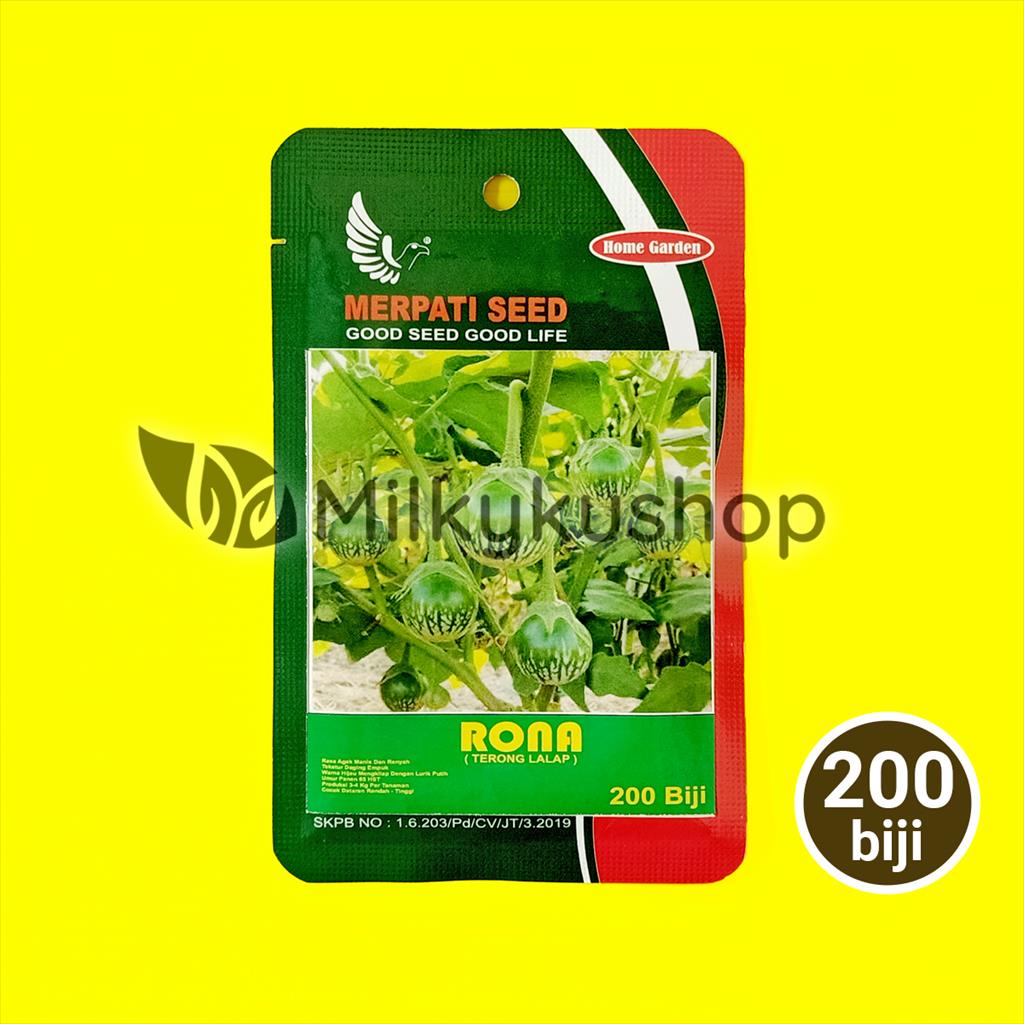 BENIH MERPATI SEED RONA TERONG LALAP 200 BIJI SACHET KEMASAN PABRIK