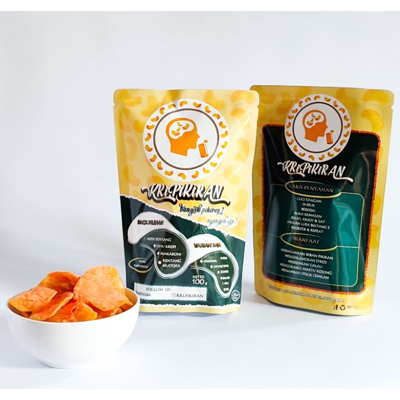 

Keripik Kentang Dieng Aneka Rasa Bumbu Premium Homemade 100g