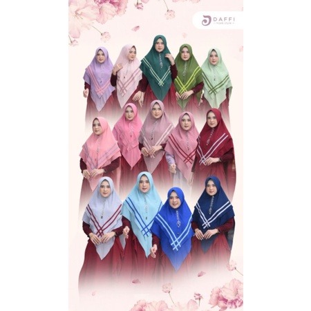 Hijab Syar'i (Syarifah) by Daffi Hijab
