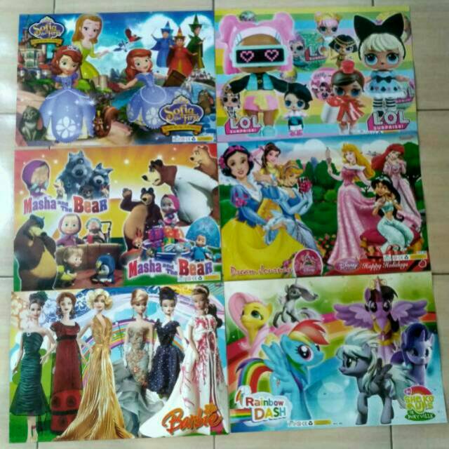 

Poster gambar , LOl , Frozen , Shiva , Transformers , Paw Patrol ,Adit sopo Jarwo , Upin Ipin murah