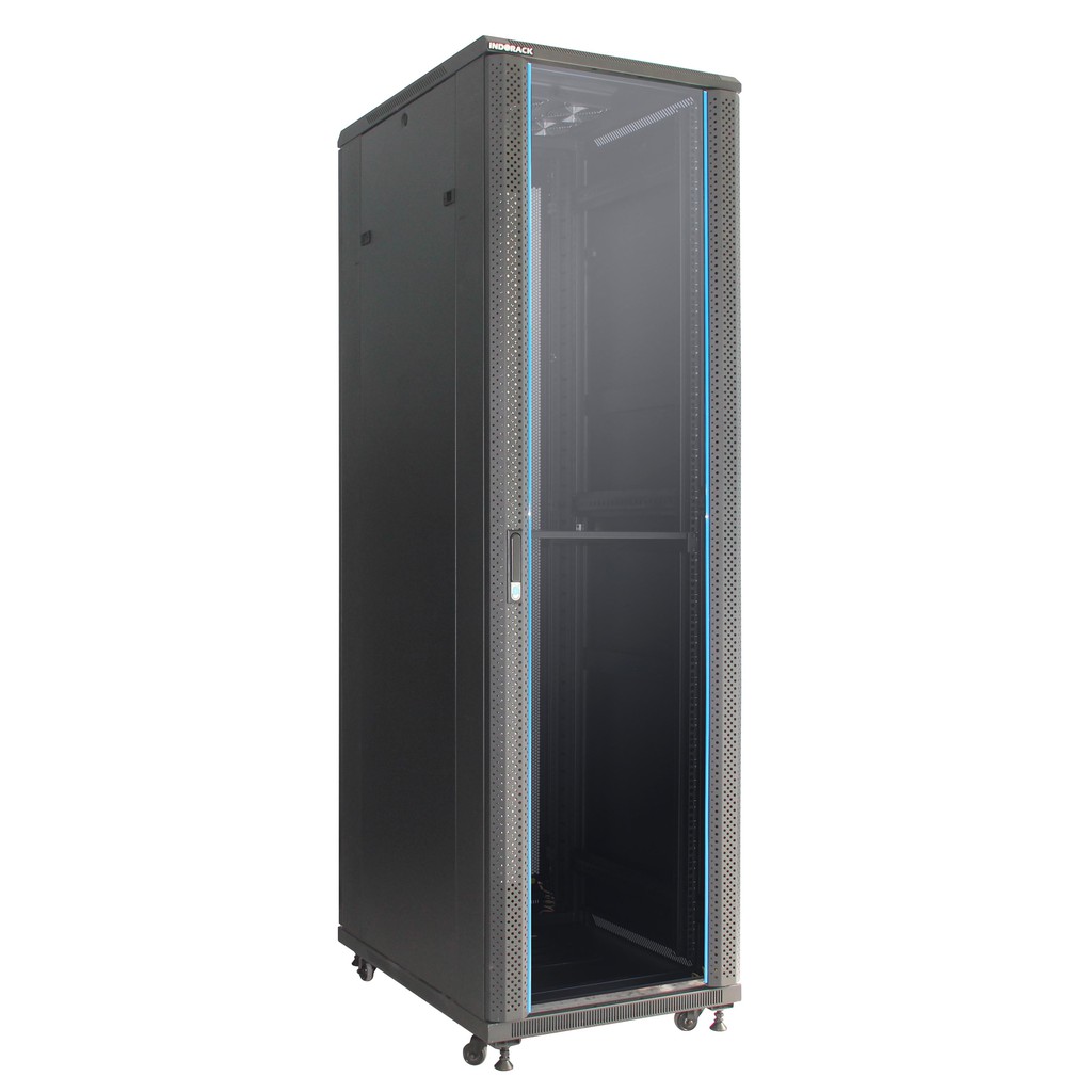 INDORACK IR8042G CLOSE RACK 42U DEPTH 800MM GLASS DOOR - RACK SERVER 42U NOT ABBA FORTUNA NIRAX