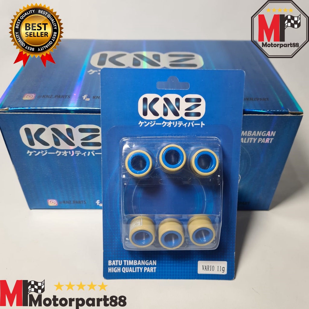 ROLLER ROLER KNZ RACING VARIO110 BEAT FI POP ESP STRET 7 8 9 10 11 12g SCOOPY FI ESP SPACY FI