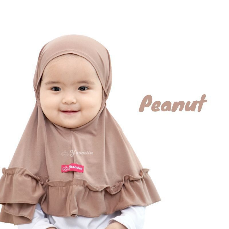 jilbab bayi 0 bulan-5 tahun jersey korea ori yasmiin
