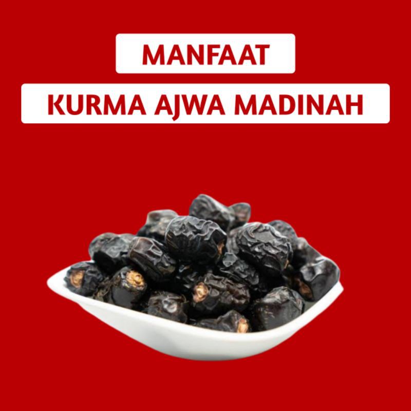 

KURMA AJWA MADINAH 500GRAM