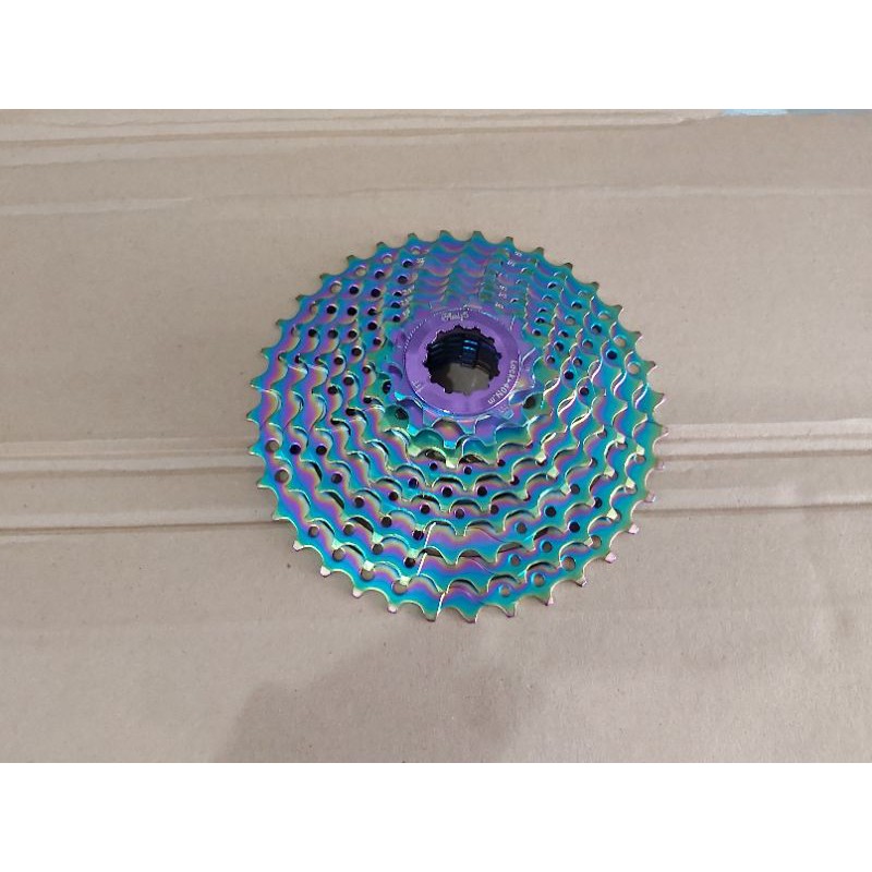 SPROCKET GT HALF5 9 SPEED 11-36 RAINBOW