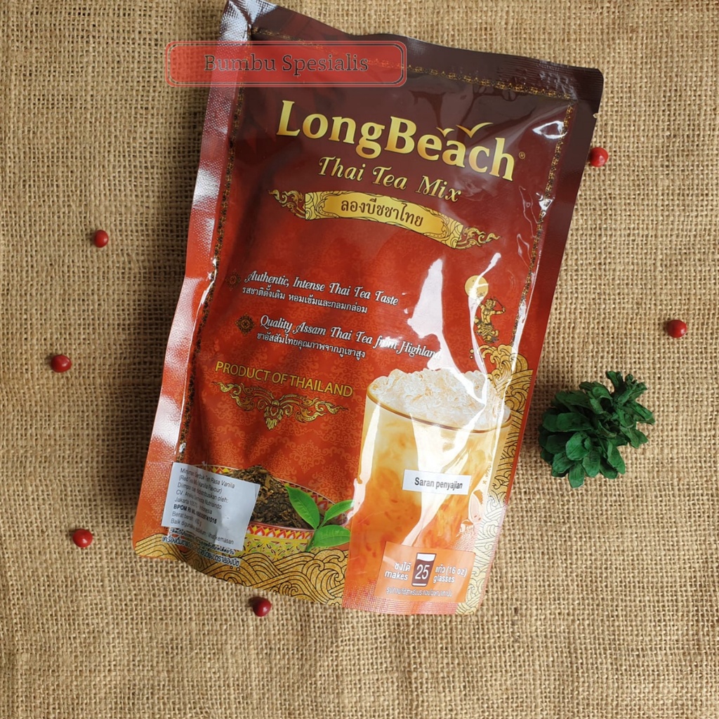 LongBeach Thai Tea Mix  /  Minuman Thai tea serbuk 400gr