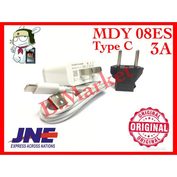 Order Langsung Casan Charger Travel Changger xiaomi MI6 MDY 08 ES Original Limited