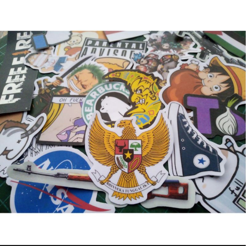 (PROMO) Cetak Stiker Cromo / Cetak Label Stiker / Chromo Stiker