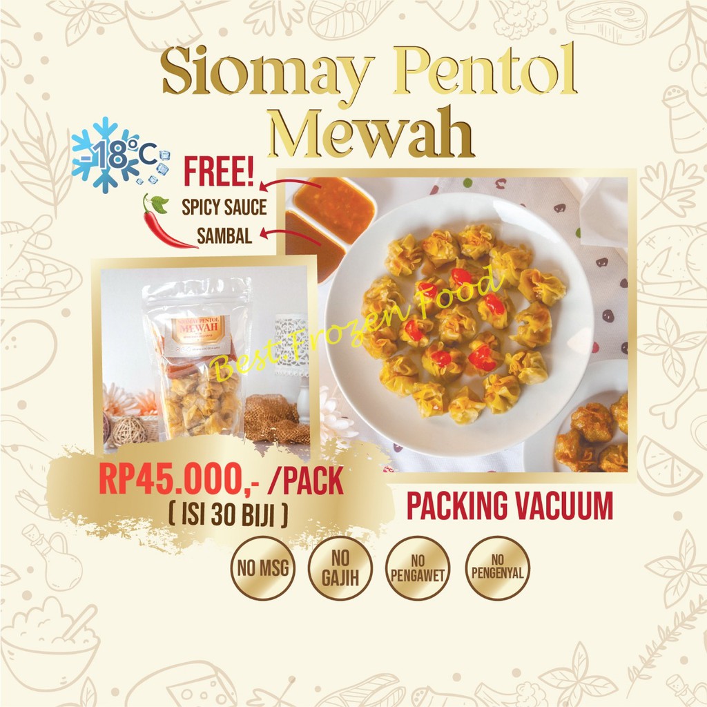 

Siomay Pentol Mewah