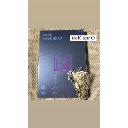 ALBUM BTS TEAR O ( sealed )