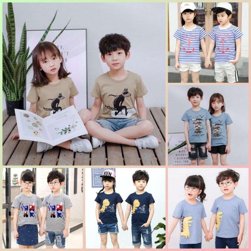 KAOS TUMBLR ANAK / Baju Kaos Anak / Atasan Anak lucu 1-9tahun M-VIN