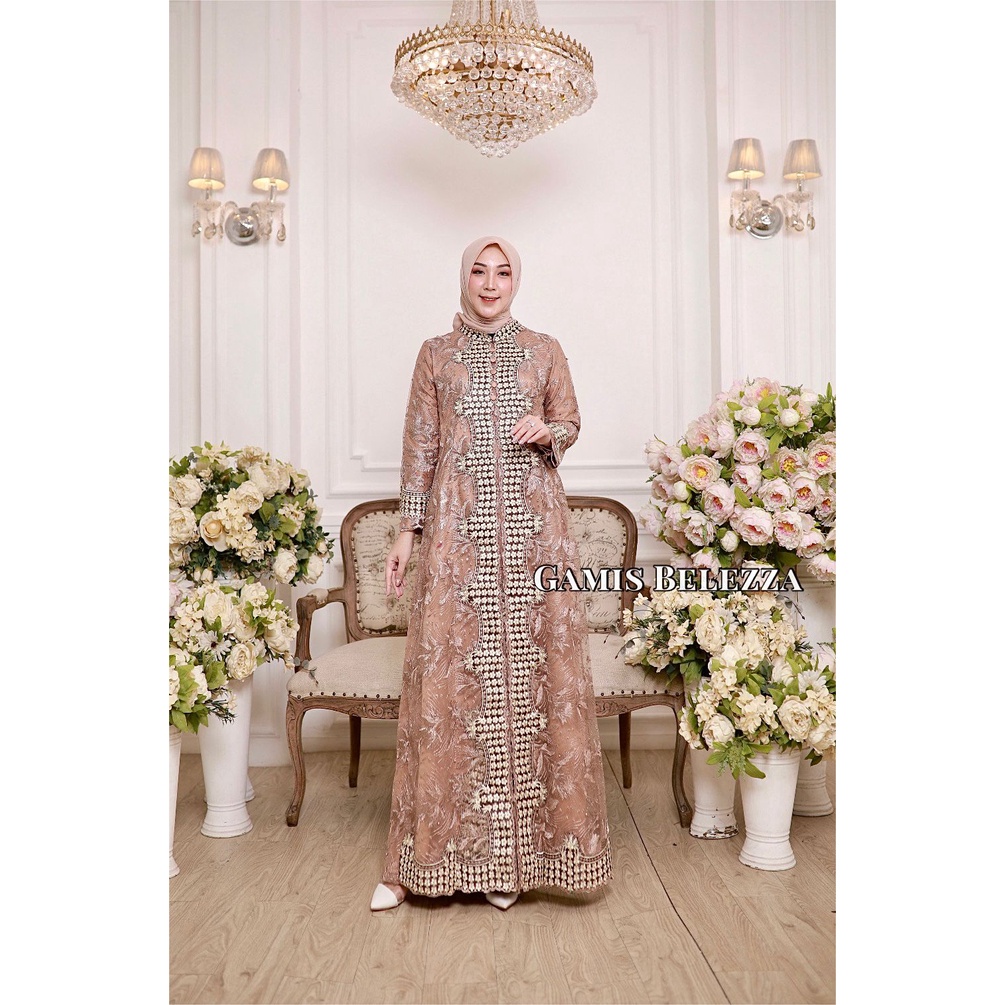 GoldenStore - GAMIS BELLEZA GAMIS ASOKA ORIGINAL GAMIS BELLEZA ORIGINAL GAMIS PESTA MODERN GAMIS ELIZABETH 2 GAMIS PESTA KAYLLA BROKAT GAMIS LEBARAN BAJU SERAGAM GAMIS PERNIKAHAN DRESS MEWAH OUT FIT WANITA FASHION MUSLIM