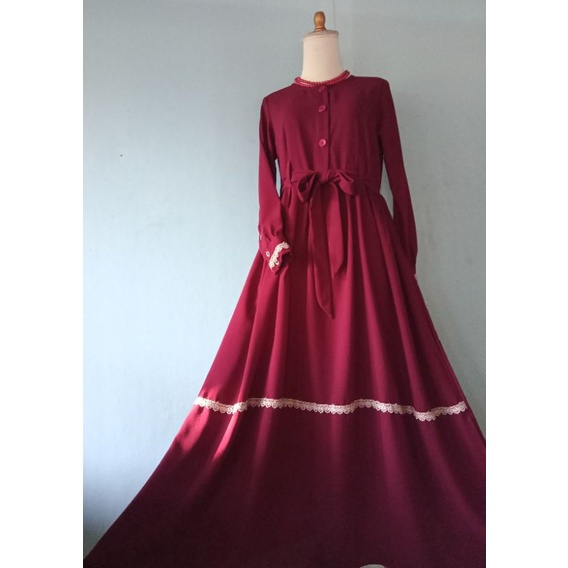 gamis polos,simple syar'i