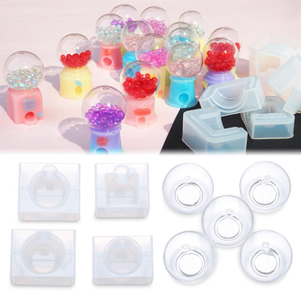 Preva Cetakan Resin DIY Kerajinan Tangan Liontin Kristal Membuat Perhiasan Alat