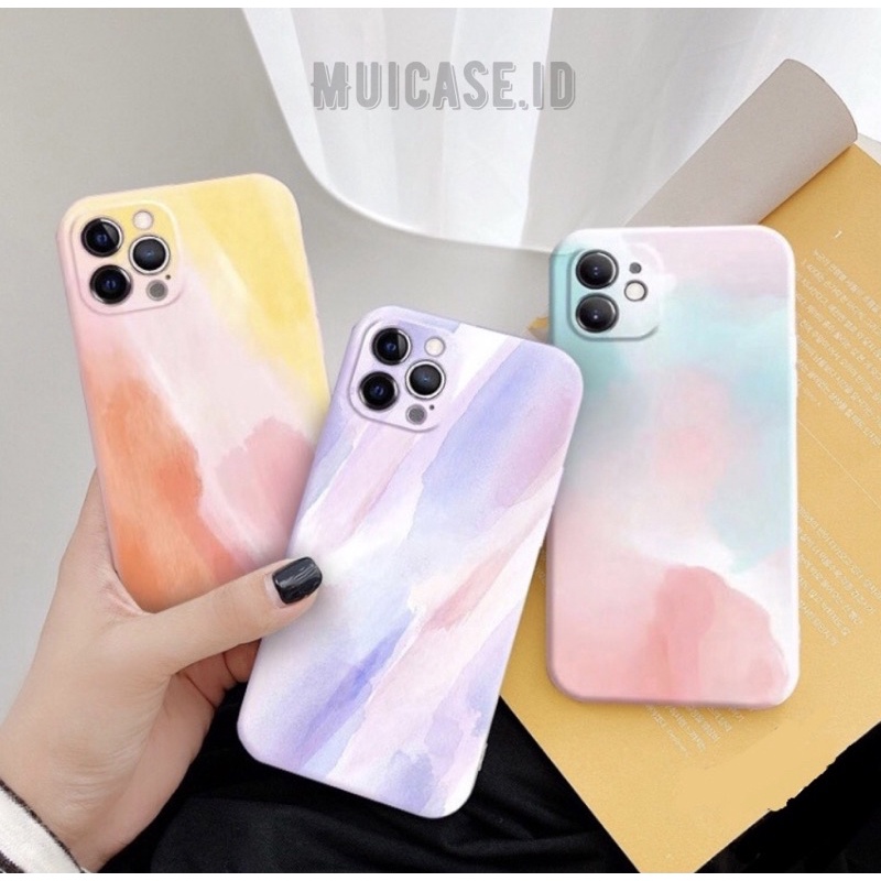 Case Gradasi warna warni for iPhone 7+ 8+ X xr xsmax 11 11pro