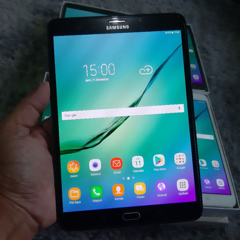 Samsung Tab S2 T719y 8inch 3/32gb warna hitam second berkualitas