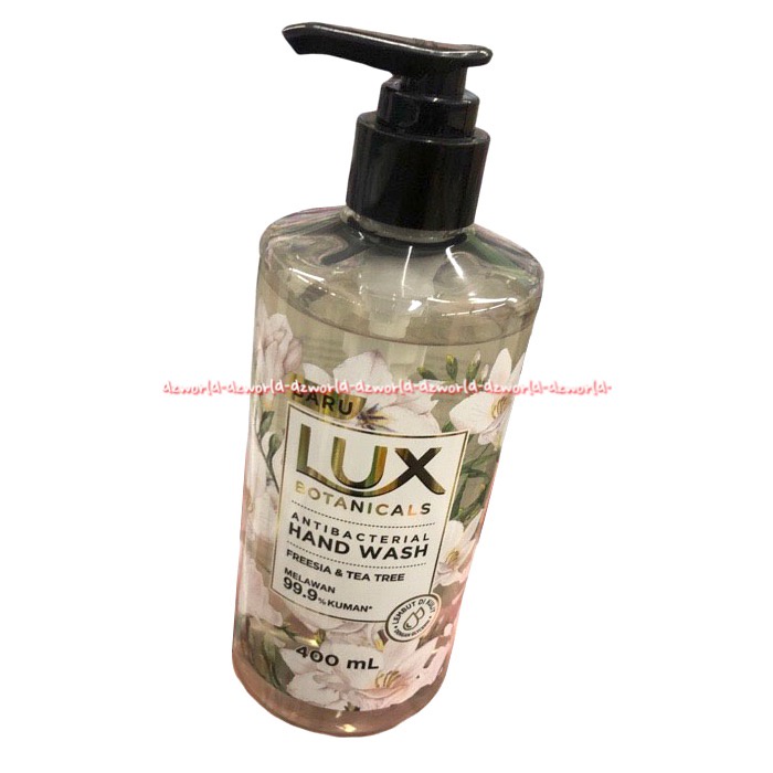 Lux Botanicals 400ml Antibacterial Hand Wash Sabun Cuci Tangan Luxs Gardenia &amp; Honey Fressia Tea Time Melawan Kuman 400 ml