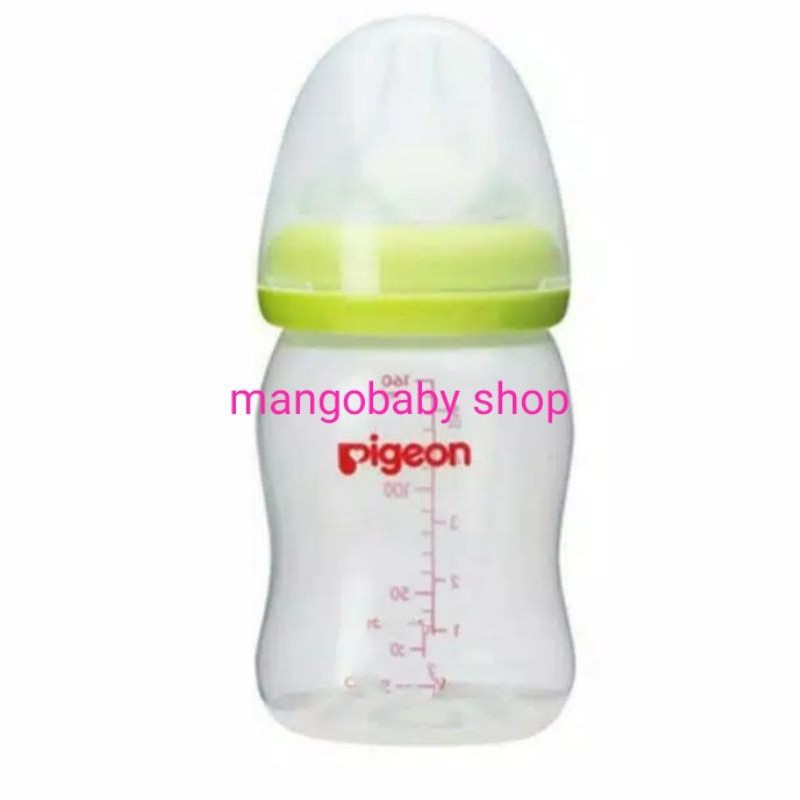 Pigeon peristaltic plus softouch bottle botol 160 ml 240 ml wide neck wideneck