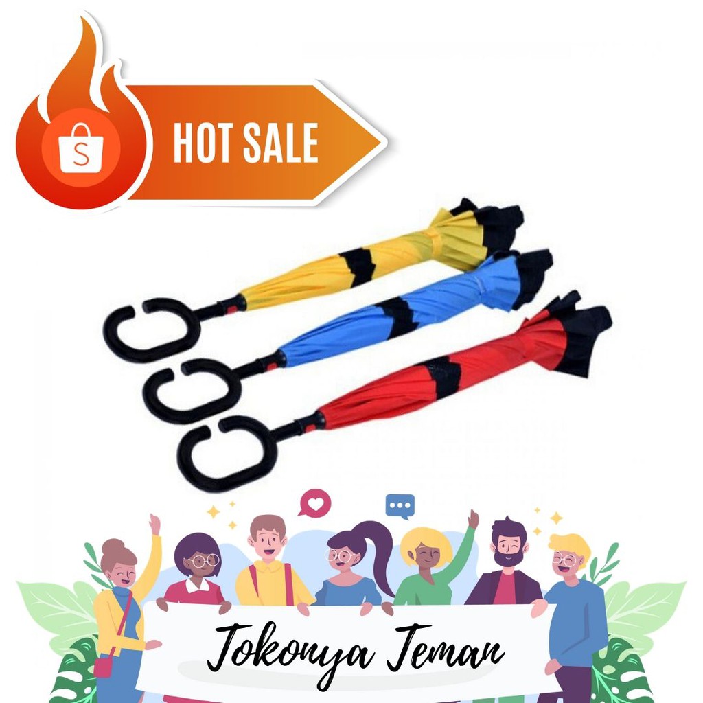 Payung Terbalik Gagang C