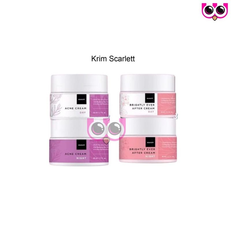 cream scarlett ORI acne cream, brightly ever after cream