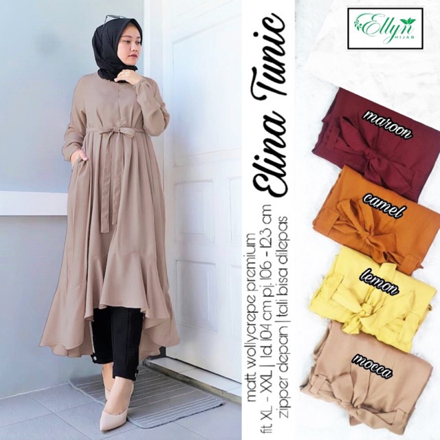 Grosir murah Elina tunik terlaris