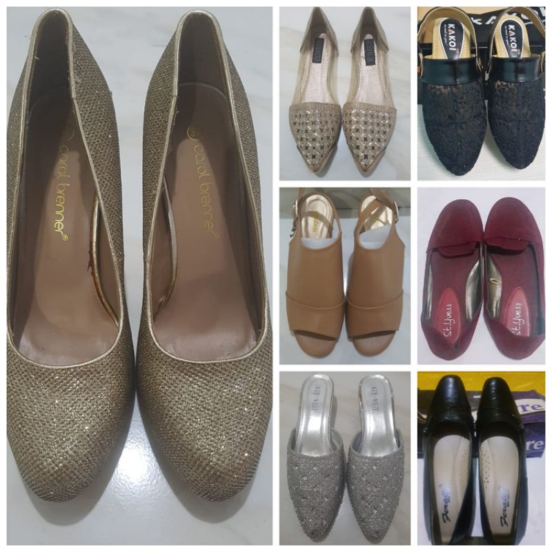 Sepatu elizabeth/st.yves/key-west/peter kezia/carol brenner/kakoi shoes