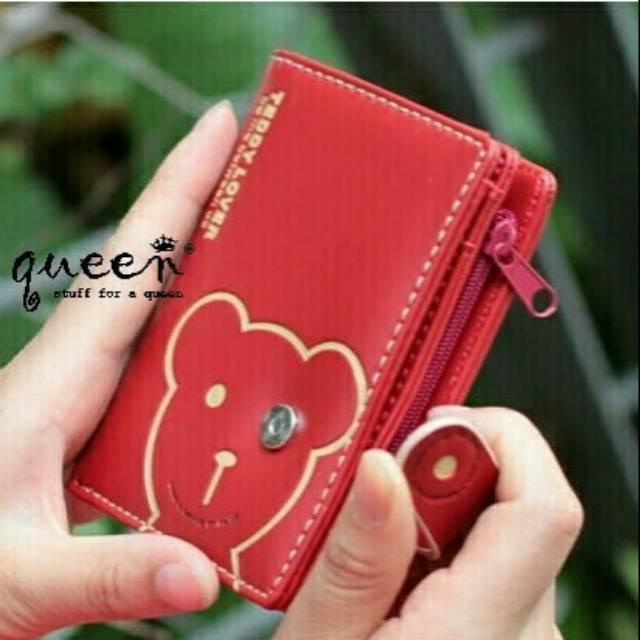 Dompet lipat panda cetrek size mini /dompet wanita /dompet murah