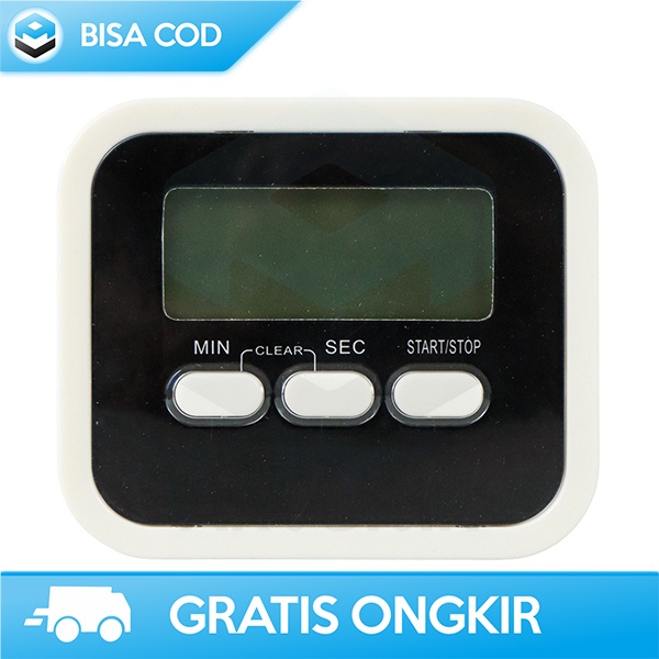 COOKING TIMER DIGITAL MINI ALARM KITCHEN TIMER MASAK DISPLAY LED AAA