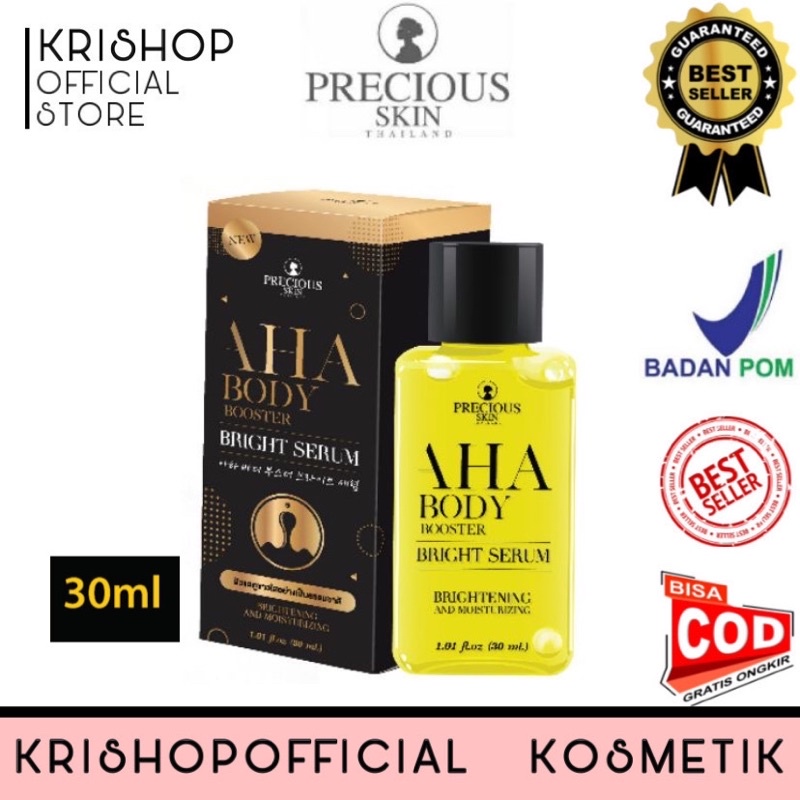 MIMI AHA SERUM AHA ORIGINAL PRECIOUS SKIN AHA MIMI BRIGHTENING & whitening booster body serum