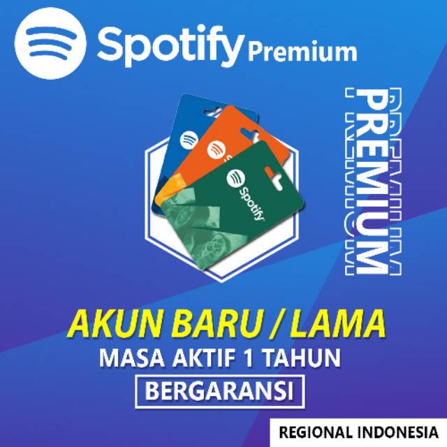 Spotify Premium Indonesia 1 Tahun