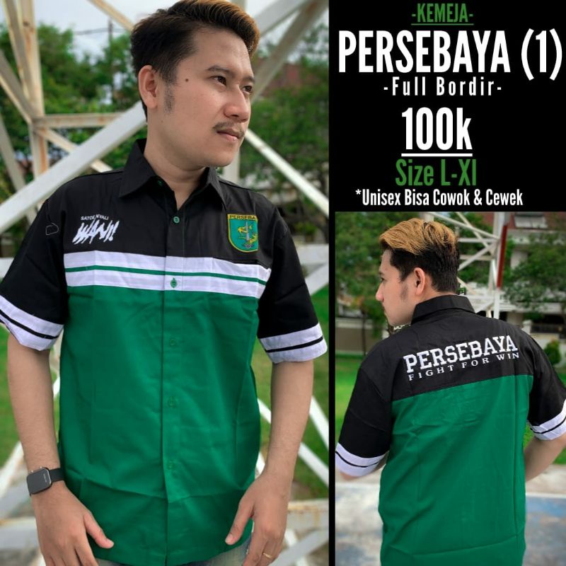 HEM KEMEJA PERSEBAYA KEKINIAN