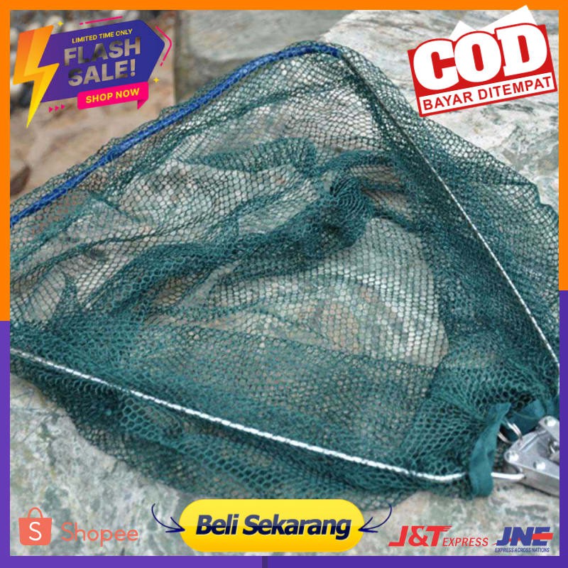 Lixada Serokan Jaring Ikan Telescopic Net Aluminium 190CM - DJ00296