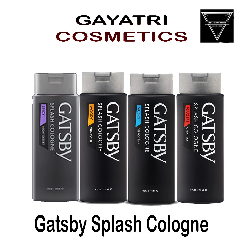 Minyak Wangi Gatsby Splash Cologne 175ml