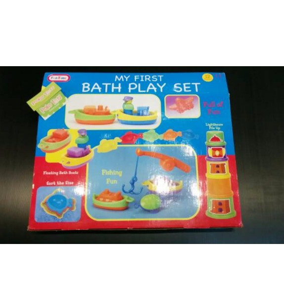 Fun Time My First Bath Play Set Mainan Mandi