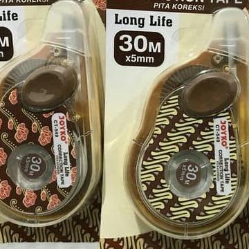 

♡ TIPE X KERTAS 30 METER BATIK JOYKO CT 549 GROSIR ☇