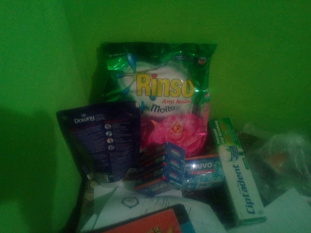 Rinso Anti Noda + Molto Rose Fresh 770g Deterjen Bubuk 770 Gr