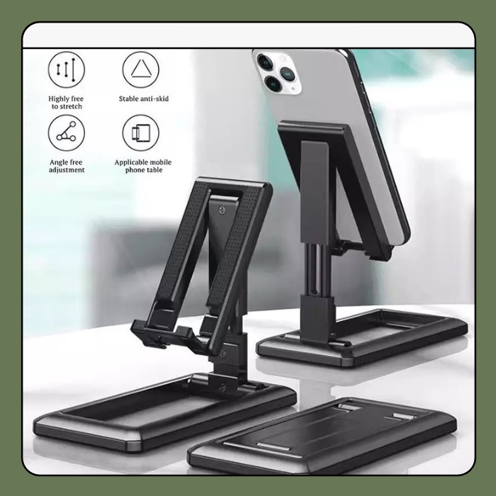 Dudukan HP Lipat - Phone Stand - Folding Phone Holder- Holder H